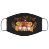American Flag Cross One Nation Under God Face Mask