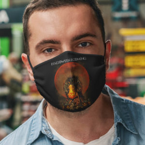 Halloween Is Coming Jack Skellington Face Mask