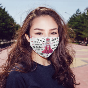 Funny King George Hamilton Dat Da Da Da Face Mask