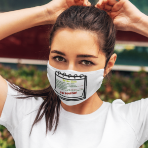 Grinch To-Do List Face Mask