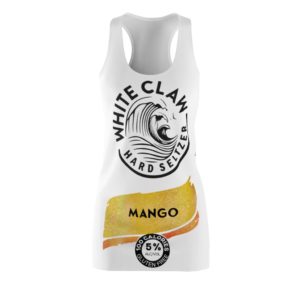 Mango White Claw Glitter Costume Dress