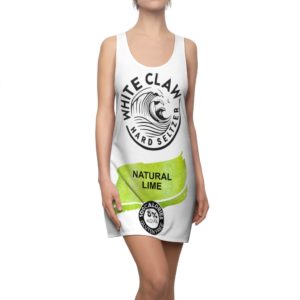 Natural Lime White Claw Glitter Costume Dress