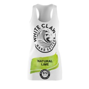 Natural Lime White Claw Glitter Costume Dress
