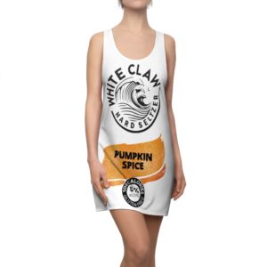 Pumpkin Spice White Claw Glitter Costume Dress