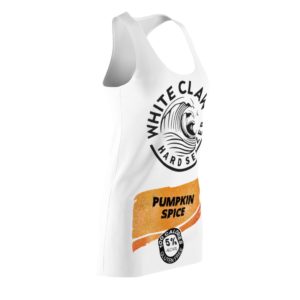 Pumpkin Spice White Claw Glitter Costume Dress