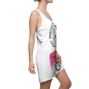 Raspberry White Claw Glitter Costume Dress
