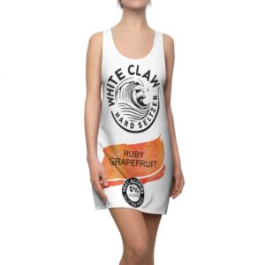 Ruby Grapefruit White Claw Glitter Costume Dress