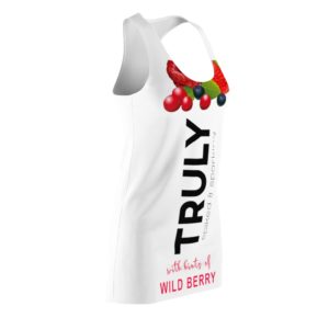 TRULY Can Wild Berry Hard Seltzer Costume Dress