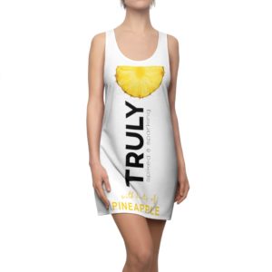 TRULY Can Pineapple Hard Seltzer Costume Dress
