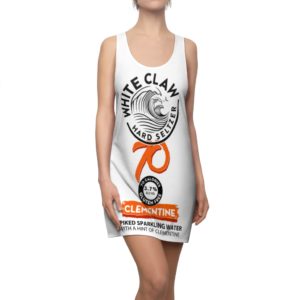 White Claw Hard Seltzer 70 Clementine Racerback Dress