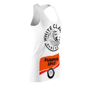 White Claw Pumpkin Spice Halloween Costume Dress