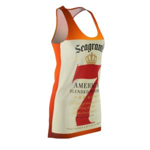 Seagram’s 7 Crown American Whiskey Bottle Racerback Dress