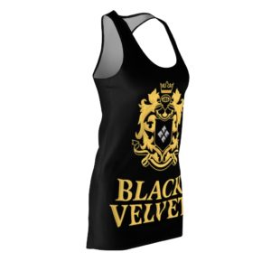 Black Velvet Canadian Whisky Racerback Dress