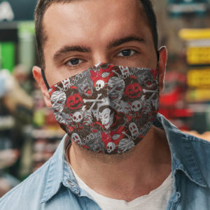 Dracula Wolfman Mummy  Halloween Horror Monster Face Mask