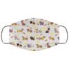 Cute Cat Its The Most Wonderful Time Of The Year Autumn Season Face Mask