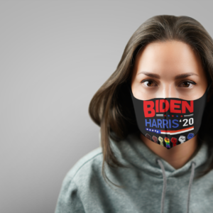 Biden Anti Racism LGBT Support Face Mask