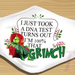 I Just Took A DNA Test Turns Out I’m 100% That Grinch Face Mask