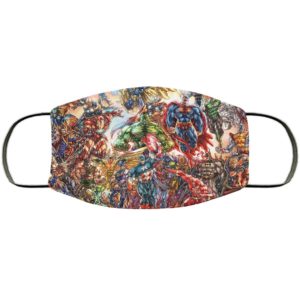 DC Superhero Face Mask