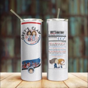 Grey’s claw Grey’s Anatomy Skinny Tumbler 20oz 30oz