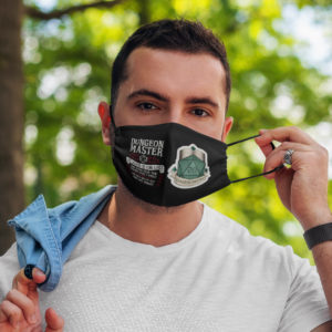 Dungeons Master DD Choose Your Class Dungeons  Dragons Face Mask