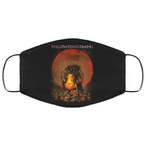 Halloween Is Coming Jack Skellington Face Mask