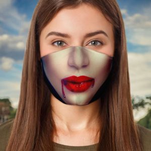 Vampire Halloween Face Mask
