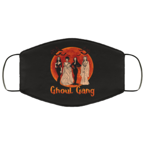Ghoul Gang Halloween Squad Goals Elvira Morticia Face Mask