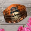 Skull Meme Have A nice Day Face Mask