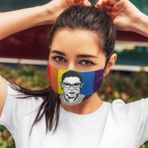 RBG Rainbow Face Mask