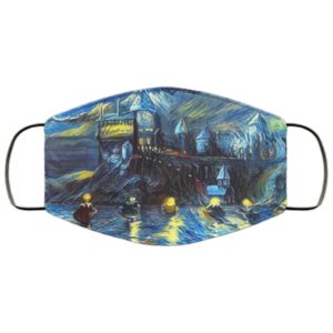 Harry Potter Starry Night Handmade Face Mask