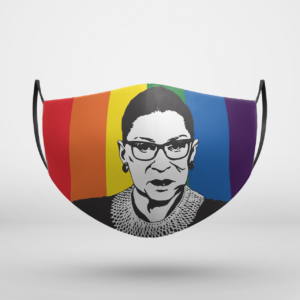 RBG Rainbow Face Mask