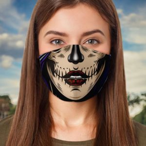 Day of the Dead Calavera Face Mask