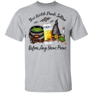 Vizzy Pineapple Mango This Witch Needs Seltzer Before Any Hocus Pocus Halloween T-Shirt