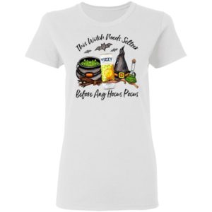Vizzy Pineapple Mango This Witch Needs Seltzer Before Any Hocus Pocus Halloween T-Shirt