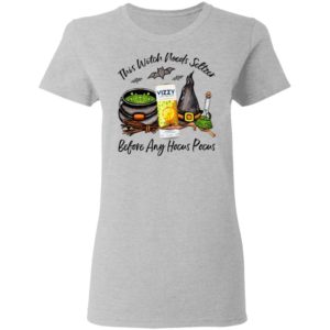 Vizzy Pineapple Mango This Witch Needs Seltzer Before Any Hocus Pocus Halloween T-Shirt