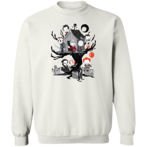 Horror Friends Halloween T-Shirt, LS