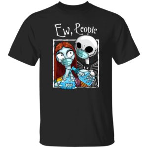 Jack and Sally Wearing Facemask Hand sanitizer T-Shirt Jack and Sally Wearing Facemask Hand sanitizer T-Shirt