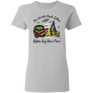 Vizzy Black Cherry Lime This Witch Needs Seltzer Before Any Hocus Pocus Halloween T-Shirt