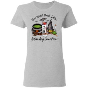 Truly Wild Berry This Witch Needs Seltzer Before Any Hocus Pocus Halloween T-Shirt