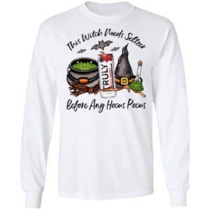 Truly Wild Berry This Witch Needs Seltzer Before Any Hocus Pocus Halloween T-Shirt