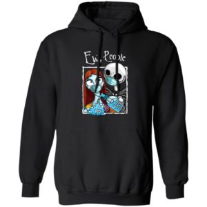Jack and Sally Wearing Facemask Hand sanitizer T-Shirt