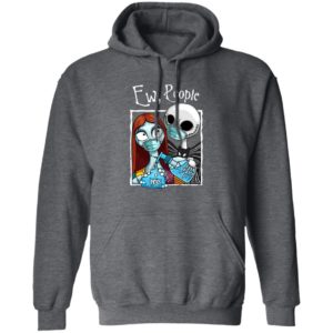 Jack and Sally Wearing Facemask Hand sanitizer T-Shirt