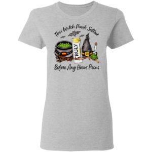 Truly Lemon This Witch Needs Seltzer Before Any Hocus Pocus Halloween T-Shirt