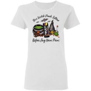 Truly Blackcherry Lemonade This Witch Needs Seltzer Before Any Hocus Pocus Halloween T-Shirt
