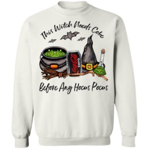 This Witch Needs Coke Zero Before Any Hocus Pocus Halloween T-Shirt