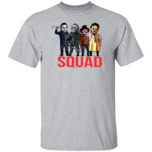 Horror Squad Goals Halloween T-Shirt