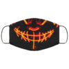 Pink Anroll Halloween LED Light Up Face Mask