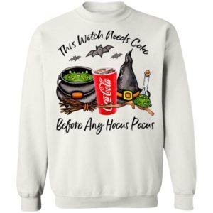 This Witch Needs Coke Before Any Hocus Pocus Halloween T-Shirt