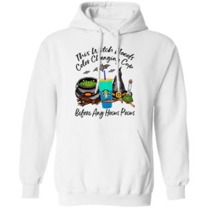 Starbucks This Witch Needs Color Changing Sea Before Any Hocus Pocus Halloween T-Shirt