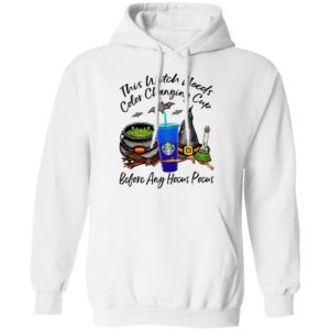 Starbucks This Witch Needs Color Changing Cobalt Before Any Hocus Pocus Halloween T-Shirt
